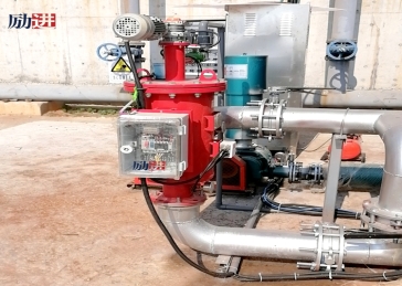 自清洗過濾器廣東客戶安裝使用現場