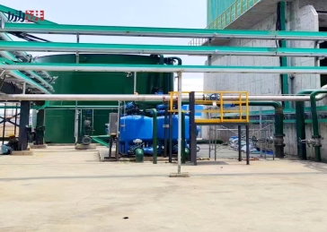 淺層砂過濾器過濾煤油現場案例圖